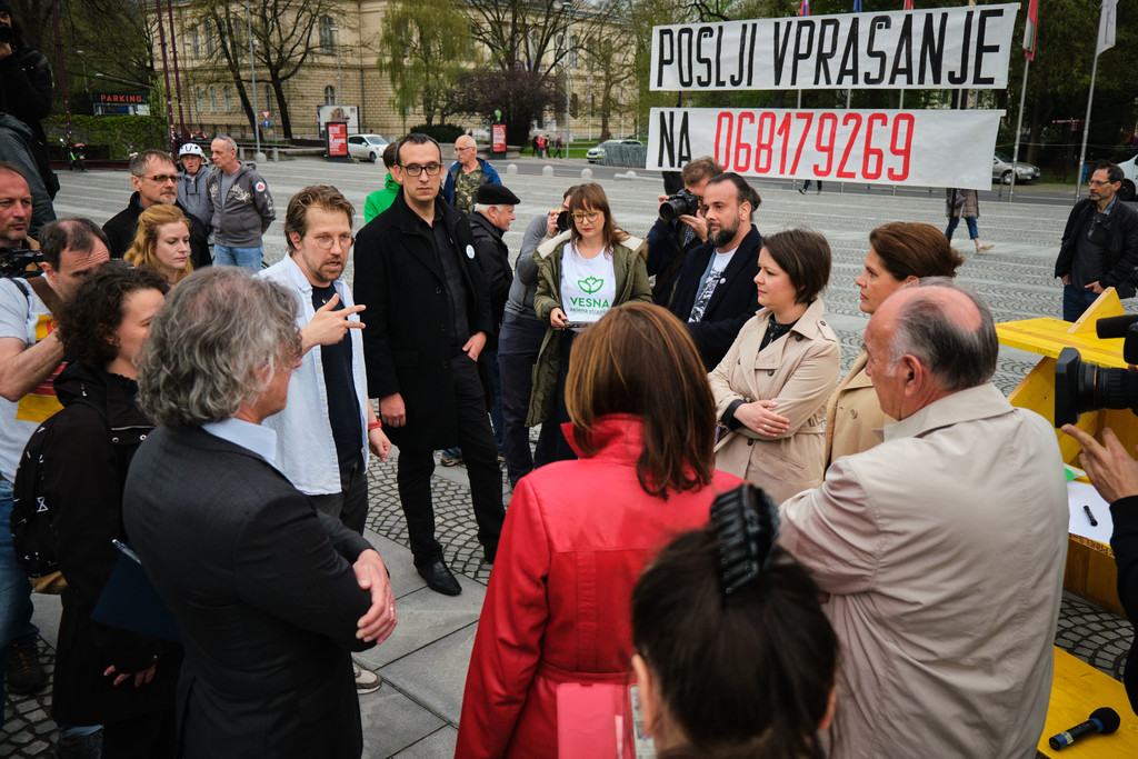 À Ljubljana, la société civile mène le débat
