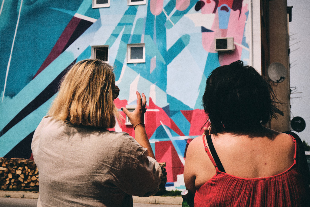 Du street-art pour panser les murs